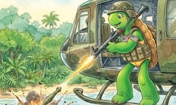 Die beliebte Kinderbuchfigur wird vom US-Verteidigungsminister als Testimonial für das brutale ...