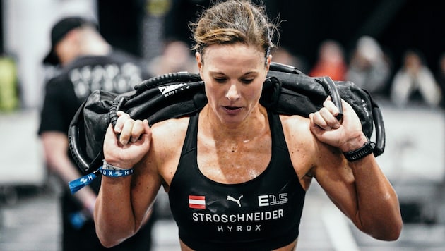Tanja Stroschneider hat mit Hyrox ihre zweite sportliche Leidenschaft entdeckt.