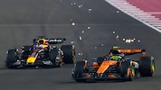 Lando Norris geht mit zwölf Punkten Vorsprung auf Max Verstappen in das große Finale in Abu ...