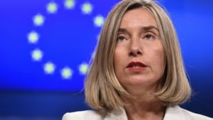 Federica Mogherini ist im Zusammenhang mit Ermittlungen wegen des Verdachts auf Missbrauch von ...