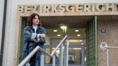 Anna Werner Friedmann im Bezirksgericht Neunkirchen in Niederösterreich.