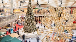 Auch das Spar-Einkaufszentrum Varena in Vöcklabruck war gut besucht.