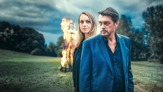 Für Sascha Bergmann (Hary Prinz) und Anni Sulmtaler (Anna Unterberger) ist der neue Fall eine ...