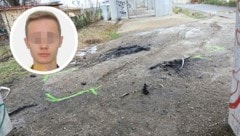 Danylo K. (kl. Bild) starb im Auto seines Vaters am Marlen-Haushofer-Weg.