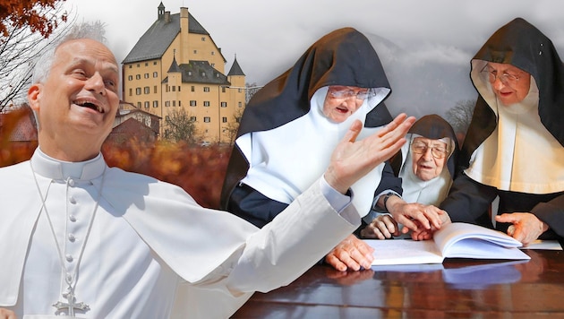 Die Schwestern Bernadette, Rita und Regina wandten sich in der Causa Goldenstein nun an den ...