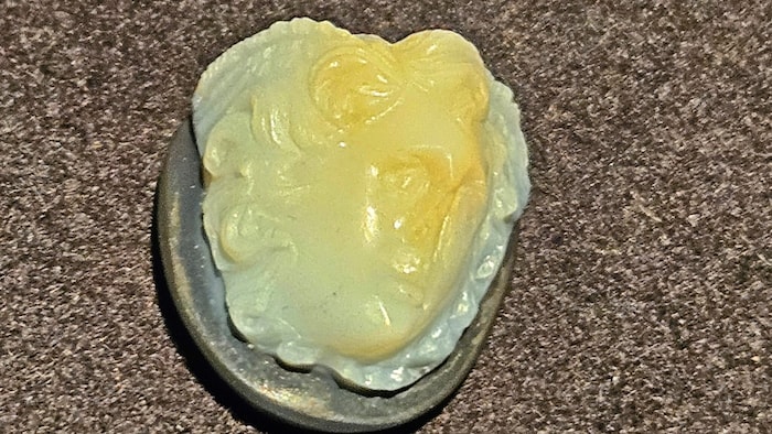 Kostbarer Anhänger: „Medusa“, geschnitten aus Achat, war bei den Römern sehr beliebt.