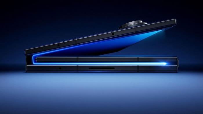 Aus einem 12,9-Millimeter-Handy mit 6,5 Zoll Diagonale wird beim Galaxy Z Trifold ein rund vier ...