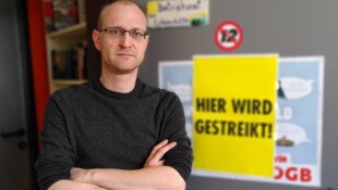 Christoph Eschbacher, Betriebsrat der Lebenshilfe, kämpft für faire Bezahlung für Mitarbeiter ...