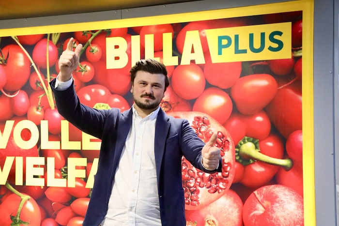 Senad Omanovic startet als selbstständiger Unternehmer durch und übernimmt den Billa Plus in der ...