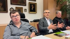 Thomas Marka, Siegfried Suppan und Dietmar Ogris fordern einen Aktionsplan