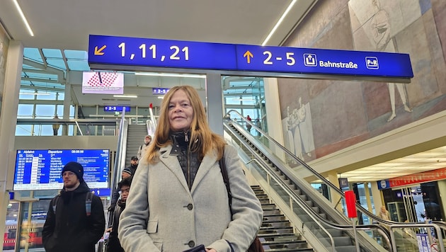 Astrid Wiener nutzt Züge und Busse seit Jahrzehnten