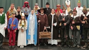 Franz Reissner Volksschauspiele Laßnitz Das Ensemble für das Hirtenspiel 2025/2026 in Laßnitz.