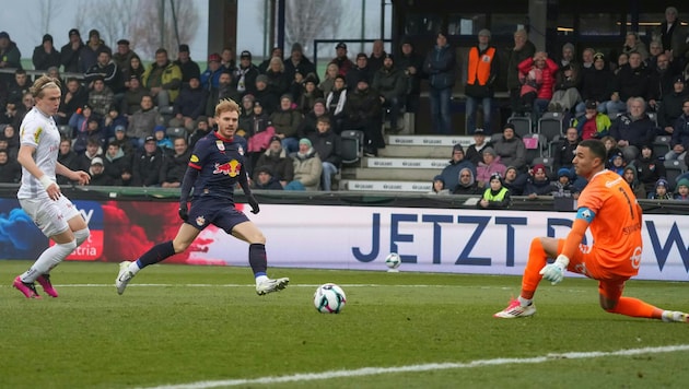 Salzburg liegt aktuell vorne.