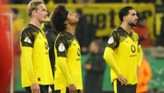 Große Enttäuschung bei den Dortmund-Stars