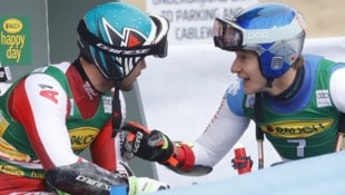 Vincent Kriechmayr (l.) hatte sich über die mangelnde Sicherheit in Beaver Creek beschwert, ...