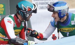 Vincent Kriechmayr (l.) hatte sich über die mangelnde Sicherheit in Beaver Creek beschwert, ...