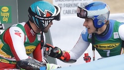 Vincent Kriechmayr (l.) hatte sich über die mangelnde Sicherheit in Beaver Creek beschwert, ...