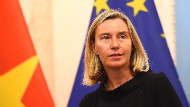 Italiens Außenministerin Federica Mogherini steht unter Korruptionsverdacht.