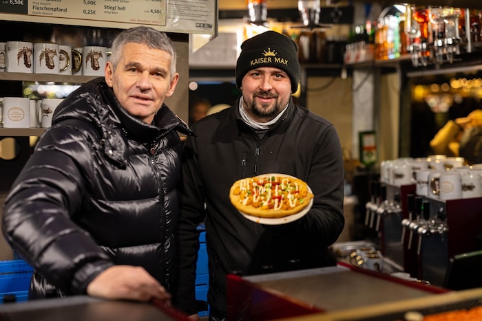 Peter Artner (li.) fungierte als Gastgeber.