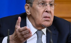Russlands Außenminister Sergej Lawrow teilt gegen die OSZE, die Ukraine, Moldau und die ...