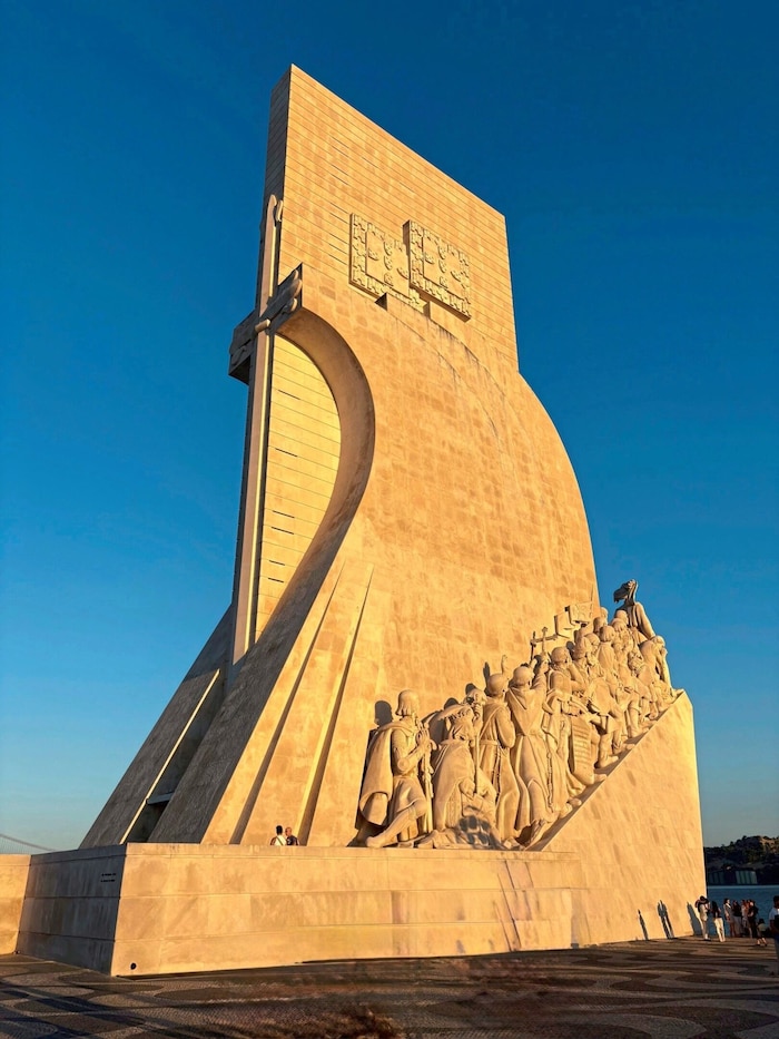 Denkmal in Belém: der Padrão dos Descobrimentos