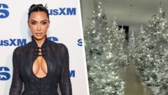 Kim Kardashian protzt zu Weihnachten und wird von ihren Fans harsch kritisiert.