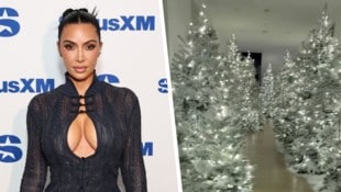 Kim Kardashian protzt zu Weihnachten und wird von ihren Fans harsch kritisiert.