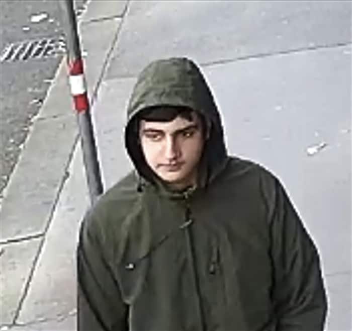 Von dem zweiten Verdächtigen konnten gleich mehrere Fotos gesichert werden.