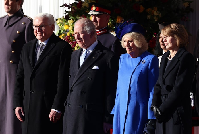 König Charles und Königin Camilla empfingen den deutschen Bundespräsidenten auf Windsor.