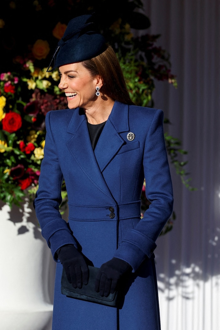 Prinzessin Kate war am Mittwoch wie immer gut gelaunt.