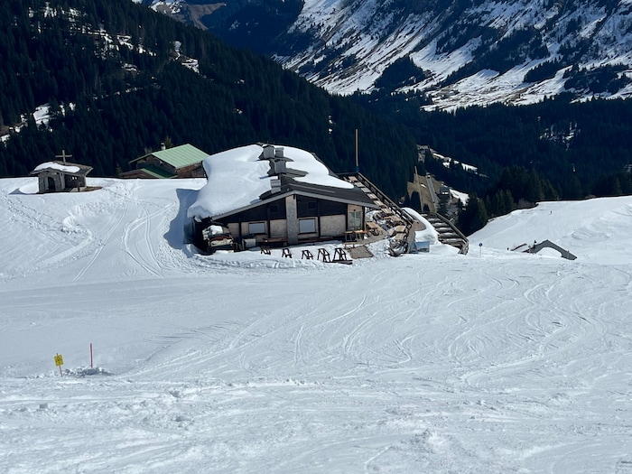 Die Hütte „Sunegg“ wurde saniert.