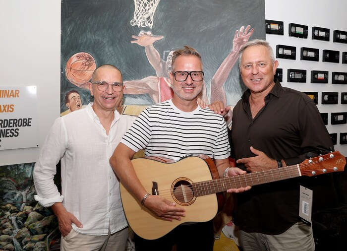 Bulls-Präsident Gernot Mach (r.) mit General Manager Michi Schrittwieser (li.)