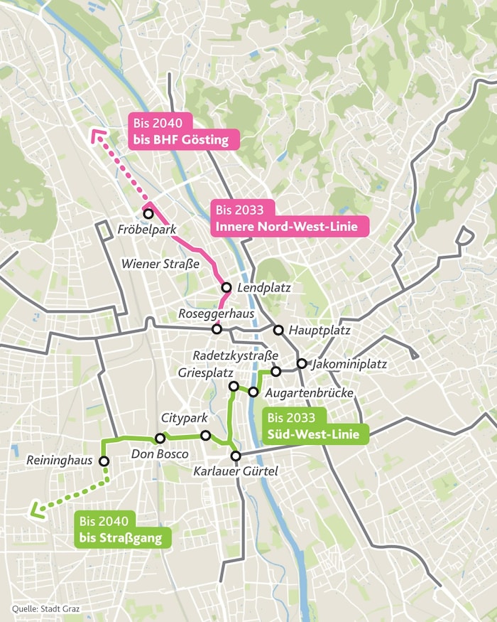 So wird die neue Bim-Linie verlaufen