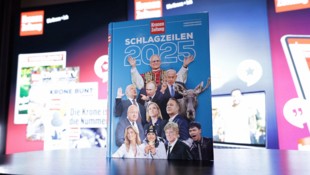Das Jahr 2025 brachte viele Geschichten, die die „Krone“ im Schlagzeilenbuch verewigte.