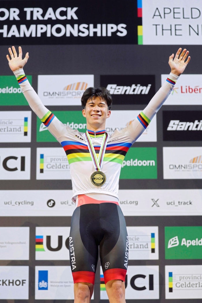 Bahnrad-Juniorenweltmeister Heimo Fugger trainiert ab Montag mit seinem neuen Team in Spanien.