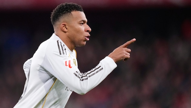 Kylian Mbappe traf doppelt.