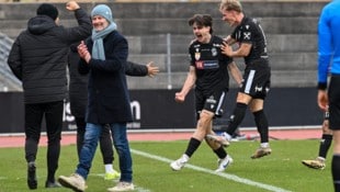 Gegen die Vienna konnte Trainer Andreas Heraf mit seinen Bregenzern den ersten Sieg feiern.