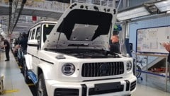 Die Produktion der G-Klasse von Mercedes bleibt in Graz
