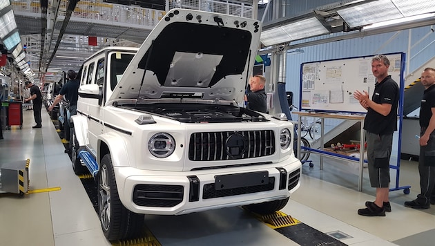 Die Produktion der G-Klasse von Mercedes bleibt in Graz