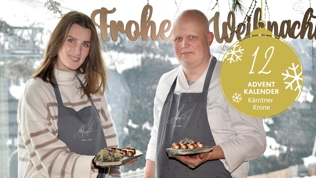 Pralinen werden auf der Gamskogelhütte am Katschberg von Haubenkoch Stefan Lastin hergestellt.