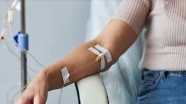 Infusion mit Prasinezumab (Symbolbild).