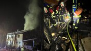 Das Feuer hatte sich beim Eintreffen der Florianis bereits unter dem Dachstuhl ausgebreitet.