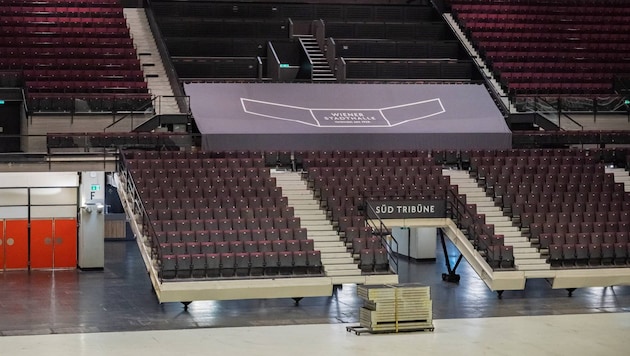 163 Tage vor dem Song-Contest-Finale am 16. Mai sind die gravierendsten Mängel in der Stadthalle ...