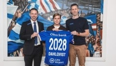 Isak Dahlqvist unterschrieb bei Blau-Weiß Linz.