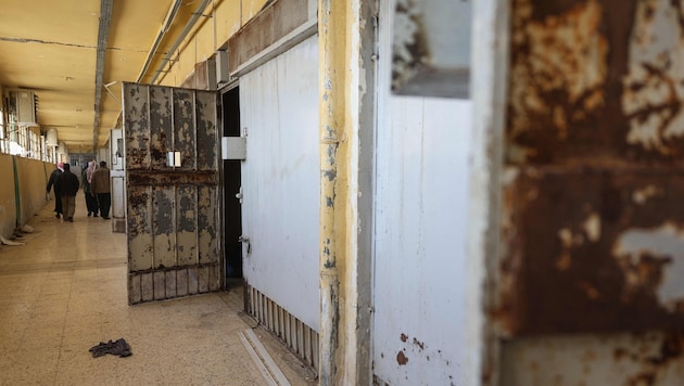 Das berüchtigte Gefängnis von Saydnaya wurde von der syrischen Bevölkerung auch „Schlachthaus ...