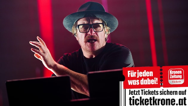 So kennt und liebt man Parov Stelar aka Marcus Füreder: Live in Action – bald auch in der Wiener ...
