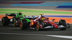 Auch in Katar fuhr Ferrari nur hinterher.