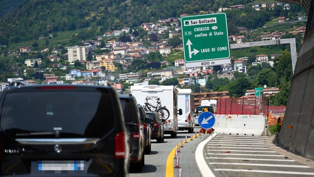 Besonders in der Urlaubszeit sind Italiens Autobahnen stark überlastet.