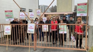 An 12 Standorten in Kärnten wurde gestreikt.