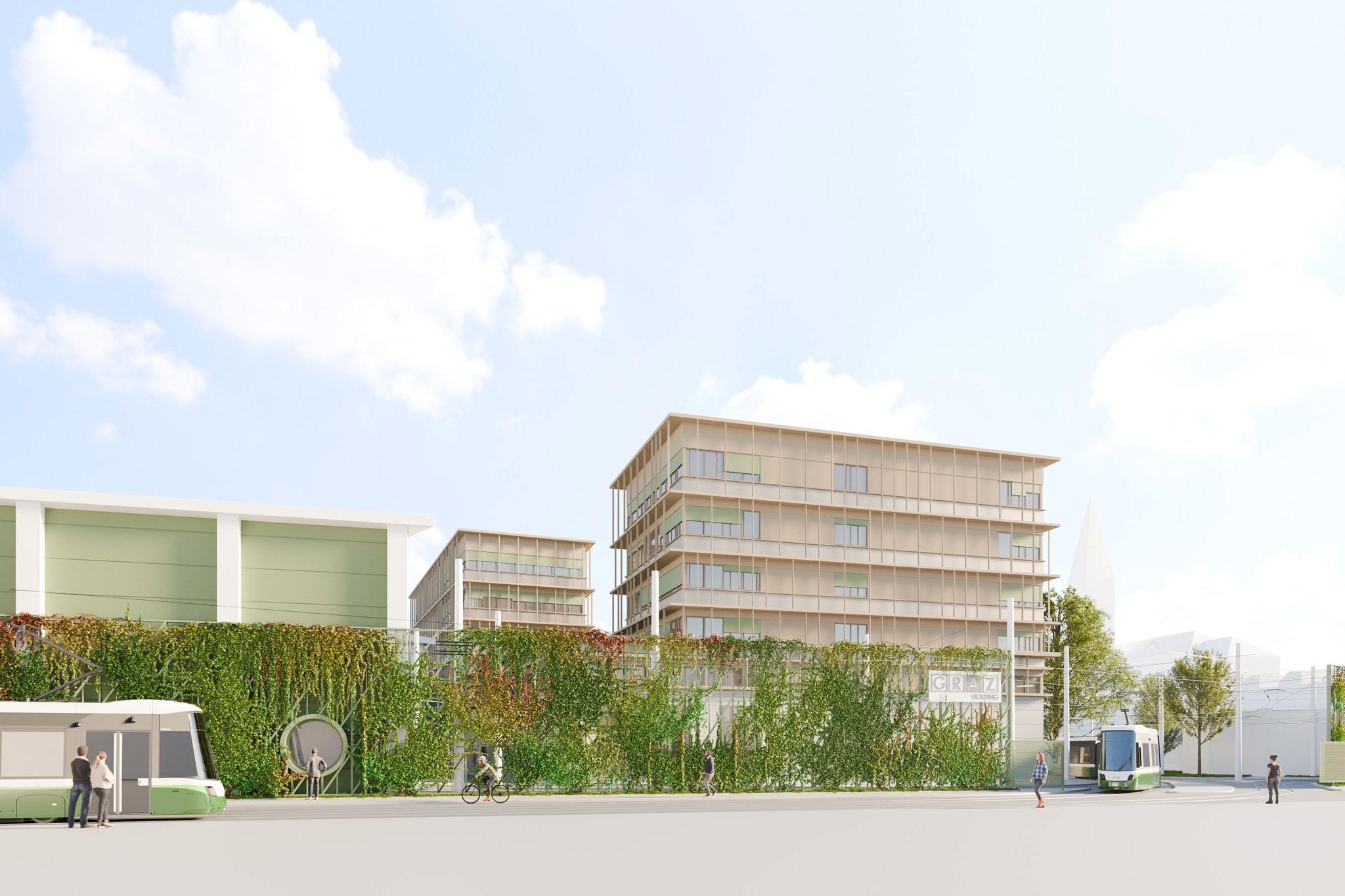 Die neue Remise soll Mitte 2030 fertiggestellt werden.